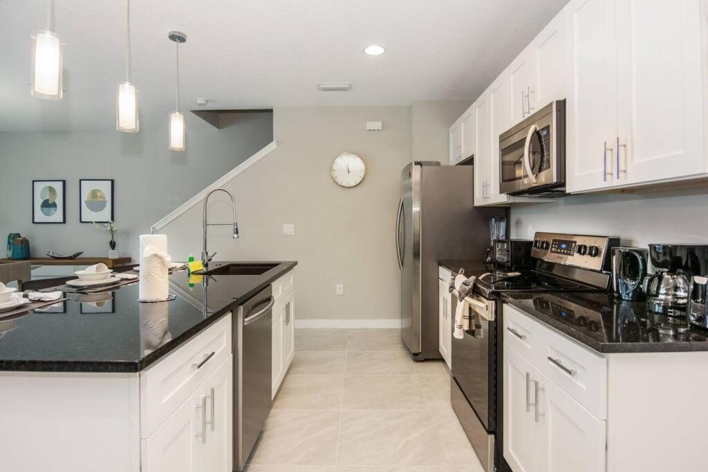 Beautiful Four Bedrooms Townhouse With Splash Pool At Le Reve Resort Kissimmee Exterior foto