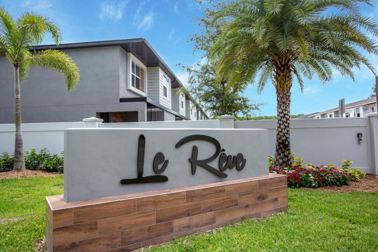 Beautiful Four Bedrooms Townhouse With Splash Pool At Le Reve Resort Kissimmee Exterior foto
